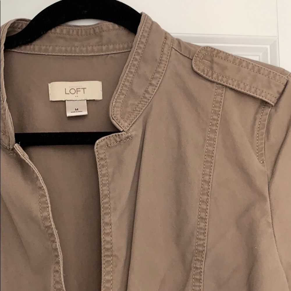 Loft jacket brown military m